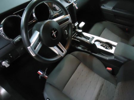 Mustang GT V8 intérieur